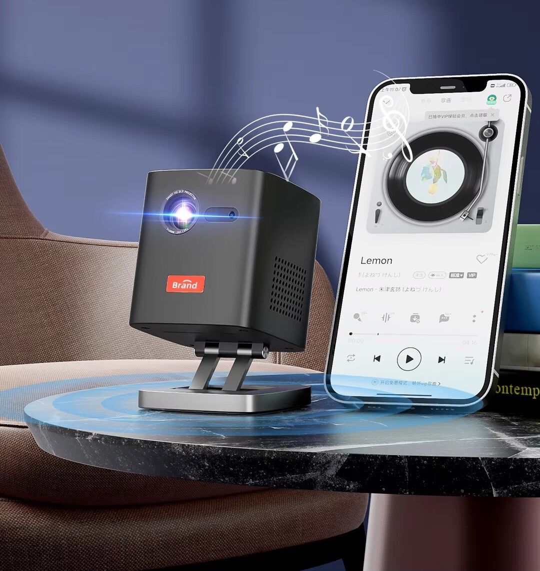 3d 4k Mini 1080p Wifi Smart Led Dlp Android Mobile Home Theater ...