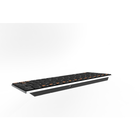 Teclado Recarregável 5.0 Bluetooth Sem Fio Ultra Fino com Estrutura Tipo Tesoura para casa