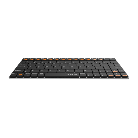 Teclado Recarregável 5.0 Bluetooth Sem Fio Ultra Fino com Estrutura Tipo Tesoura para casa
