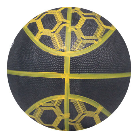 Leuchtender 3x3 Basketball aus Composite-Leder in offizieller Größe 7 für Nachtspiele und Wettkämpfe