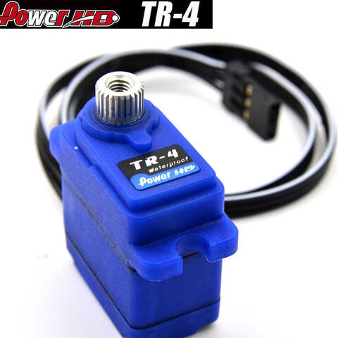 Power HD TR-4 PowerHD TR4 Mini Servo Digital 7.4V 2.6KG à Prova D'Água com Engrenagens de Metal para TRX4 RC, Peças de Modelismo