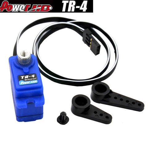 Power HD TR-4 PowerHD TR4 Mini Servo Digital 7.4V 2.6KG à Prova D'Água com Engrenagens de Metal para TRX4 RC, Peças de Modelismo
