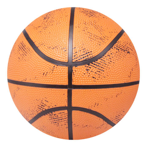 Bunter, hochwertiger Gummibasketball mit verschiedenen Logos und Drucken erhältlich