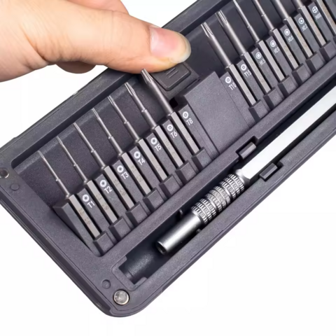 Jeu de 30 tournevis 1 Phillips, plat, Torx pour réparation de lunettes, téléphones portables, ordinateurs, appareils photo, ensemble d'embouts de tournevis