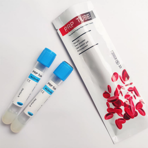 Tubes PRP Médicaux avec Gel ACD et Biotine pour Traitements Esthétiques (Cheveux, Rajeunissement de la Peau) - Prix Usine Compétitif