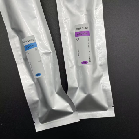 Tubes PRP Médicaux avec Gel ACD et Biotine pour Traitements Esthétiques (Cheveux, Rajeunissement de la Peau) - Prix Usine Compétitif