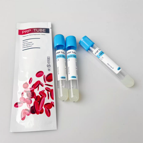 Tubes PRP Médicaux avec Gel ACD et Biotine pour Traitements Esthétiques (Cheveux, Rajeunissement de la Peau) - Prix Usine Compétitif