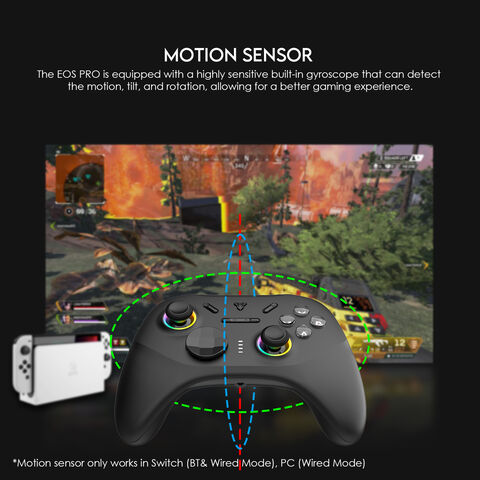 Fantech WGP15 Mando de Juego Inalámbrico Best Seller, Gamepad 2.4Hz, Joystick con Cable