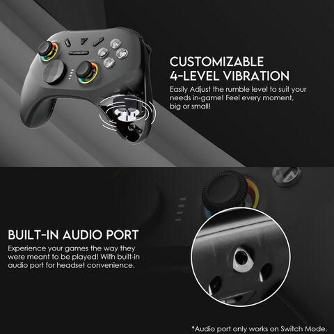 Fantech WGP15 Mando de Juego Inalámbrico Best Seller, Gamepad 2.4Hz, Joystick con Cable
