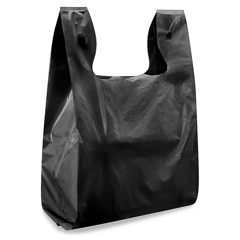 Sacs T-shirt à succès, sacs de courses, sacs en plastique pour les chaînes de supermarchés et les épiceries