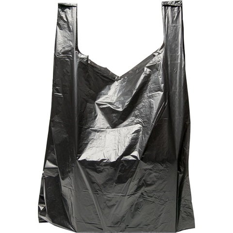 Sacs T-shirt à succès, sacs de courses, sacs en plastique pour les chaînes de supermarchés et les épiceries
