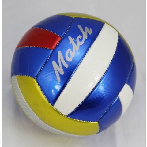 Volleyball Größe 5 für Training und Freizeit, maschinengenäht, in verschiedenen Farben und Designs erhältlich