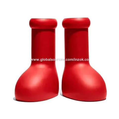 Compre últimas Botas De Goma Rojas Para Niñas Con Dibujos Animados