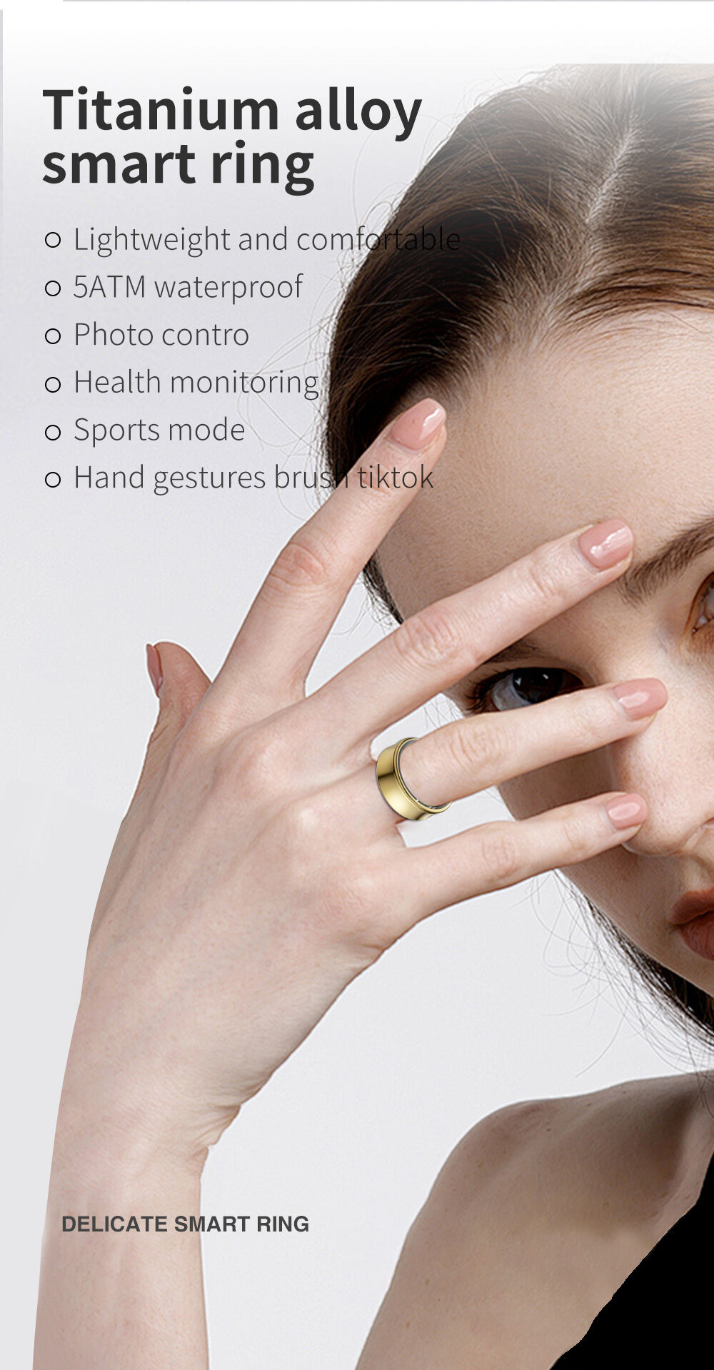Buy China Wholesale Smart Health Ring Fitness Tracker App Android