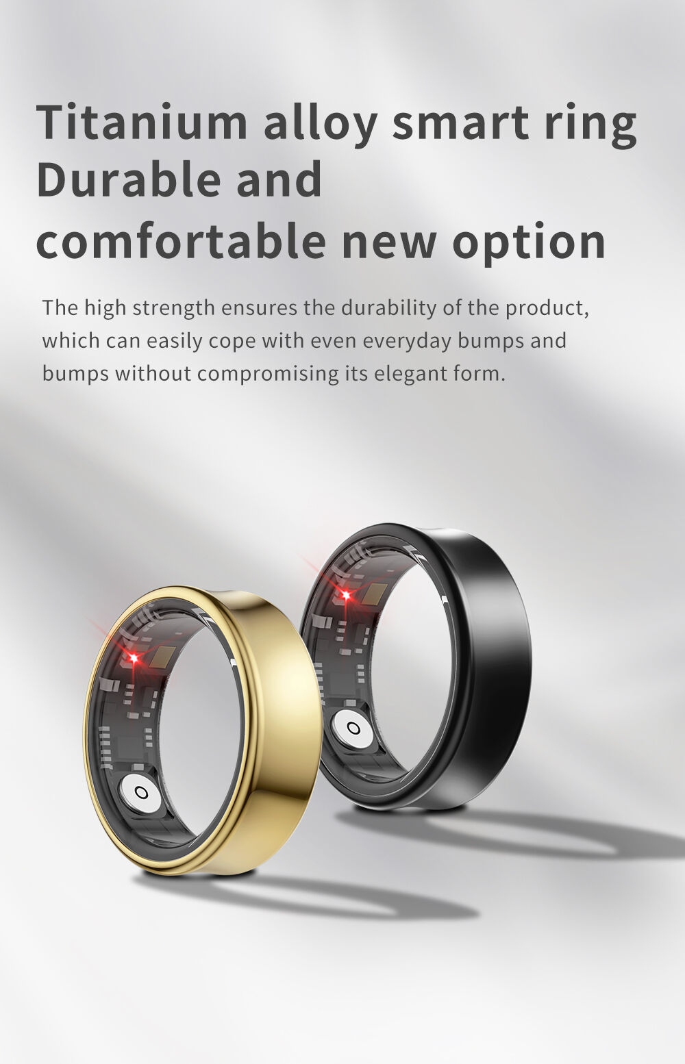 Shr Ring Factory Original Custom S5 Electronic Digital Finger Health ...