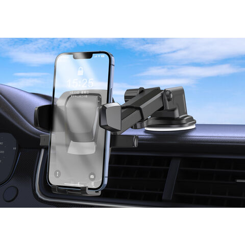 Support Téléphone Voiture Navigation Sécurisée, Verrouillage à Une Touche, Automatisation, Haute Qualité, Modèles Populaires, Usine Source