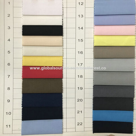 Tissu sergé CVC (coton-polyester) pour vêtements de travail et applications industrielles
