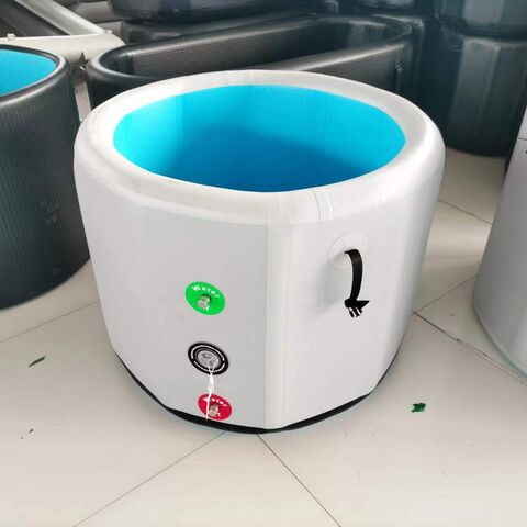 Hi-Q Group Nuevo Baño de Hielo para Terapia con Enfriador, Barril Enfriador, Baño de Hielo con UV, Tina de Inmersión Fría