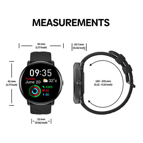 Zeblaze GTR 3 Pro Reloj Inteligente Fitness y Bienestar con Pantalla AMOLED, Acero Inoxidable 316L para Mujer