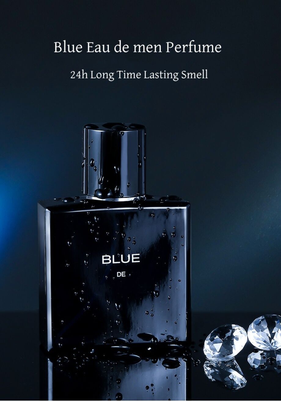 Wholesale Private Label Blue Men's Perfume Lasting Light Fragrance