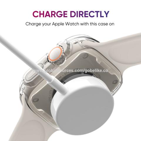2024 غطاء زجاجي 2.5D لساعة iWatch Ultra، واقي شاشة مقاوم للماء، حماية شاملة لساعة Apple Watch Series Ultra 49mm 2024
