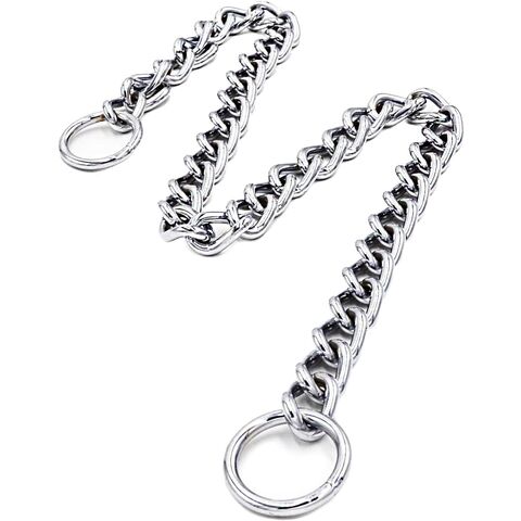 Hundehalsband rutschfest P-Kette schwere Kette Hund Metall Trainingshalsband