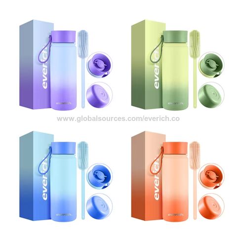 Vaso Térmico de Acero Inoxidable con Aislamiento al Vacío Everich, Nuevo Diseño de Tapa, 24oz 32oz, con Asa y Tapa para Viajes - Ideal para Mayoristas