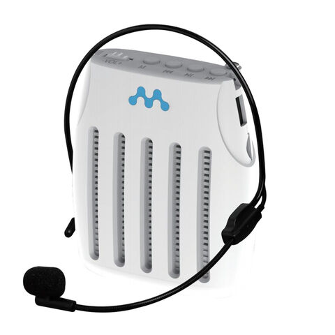 OEM Multi-Functional Portable Voice Amplifier for Teachers, Bluetooth Megaphone Speaker Portable PA System with Microphone Headset