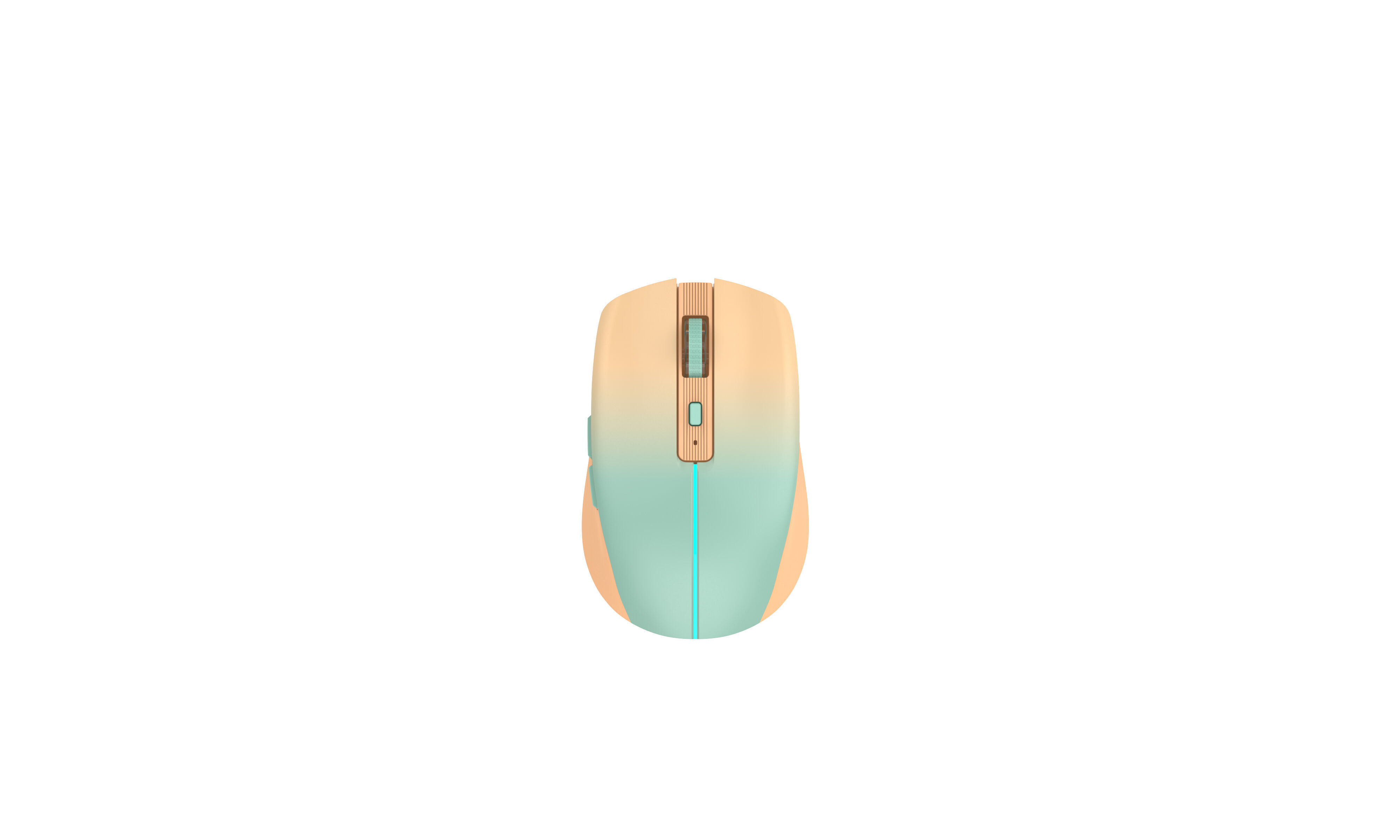Colorful 6d 2.4g Gradient Bluetooth Wireless Mouse With 500mah Battery ...