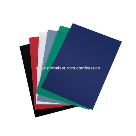 Muestras gratuitas pvc a4 0,18mm transparente Cubierta de libro de tapa de encuadernación de pvc ecológica a4 de alta calidad personalizada directa de fábrica