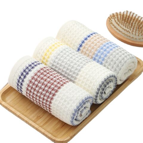 Serviette pour le visage, douce et simple, 100 % coton, gants de toilette pour un usage quotidien, adaptés à la maison et à l'hôtel-1