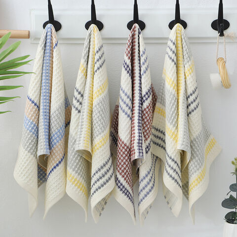 Serviette pour le visage, douce et simple, 100 % coton, gants de toilette pour un usage quotidien, adaptés à la maison et à l'hôtel-1