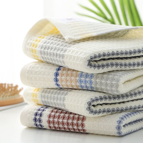 Serviette pour le visage, douce et simple, 100 % coton, gants de toilette pour un usage quotidien, adaptés à la maison et à l'hôtel-1