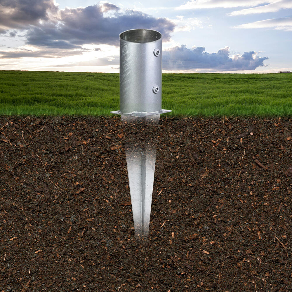 Heavy-duty Galvanized Ground Screw Anchors For Solar Panels Fencing ...
