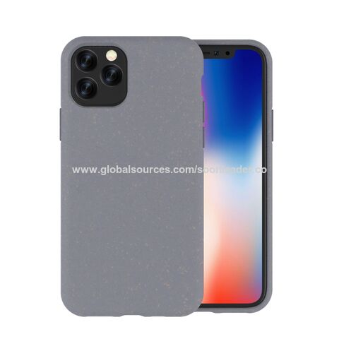 Vente chaude Étui Écologique 100% Compostable Housse Usine Pour iPhone