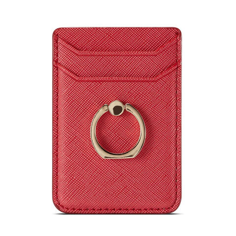 Personalisiertes Werbegeschenk Kartenhalter Leder Kreditkartenetui für Handy