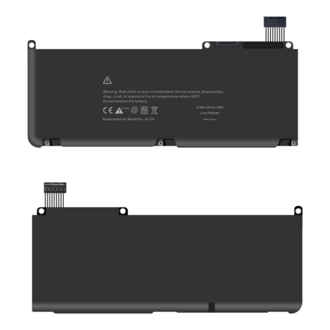 Bateria de Substituição Li-ion para MacBook A1322 A1278 Baterias Originais 10.95V 63.5Wh