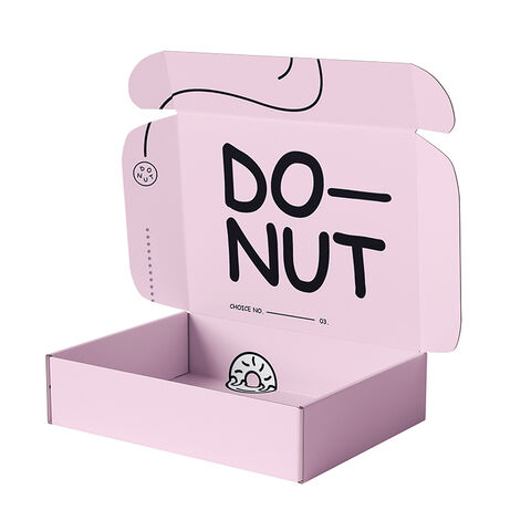 Cajas de Envío Personalizadas al por Mayor Baratas, Empaques Personalizados para Panadería, Paquetes para Donas