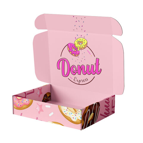 Cajas de Envío Personalizadas al por Mayor Baratas, Empaques Personalizados para Panadería, Paquetes para Donas