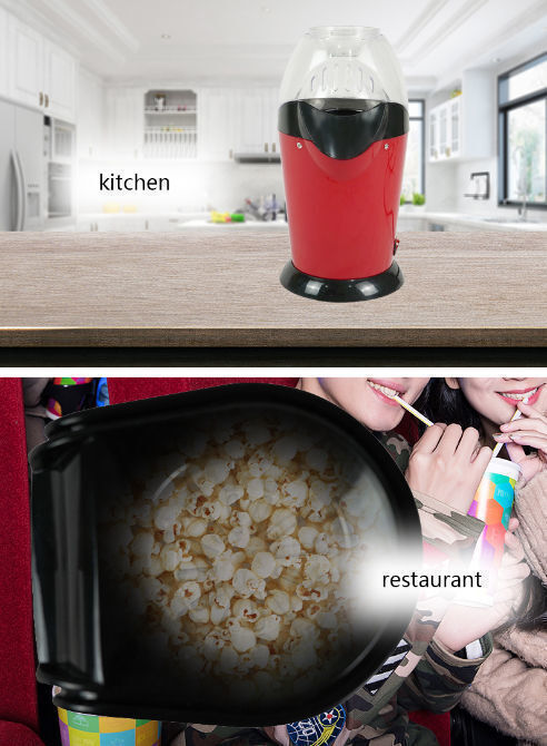 Use Mini Popcorn Machine Hot 220v Electric Portable Electric Mini Hot Air Popcorn Maker Machine ...