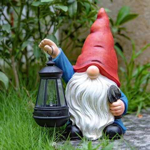Buy China Wholesale Solar Garden Lights, Garden Gnome Statue