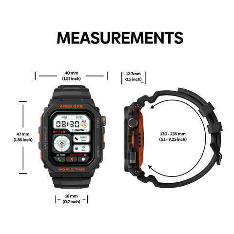 Smartwatch Zeblaze Ares GPS con Llamadas y Asistente de Voz Alexa, Monitoreo de Actividad - Reloj Inteligente GPS para B2B