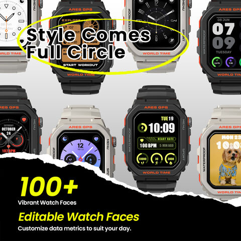 Smartwatch Zeblaze Ares GPS con Llamadas y Asistente de Voz Alexa, Monitoreo de Actividad - Reloj Inteligente GPS para B2B