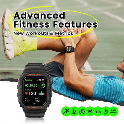 Smartwatch Zeblaze Ares GPS con Llamadas y Asistente de Voz Alexa, Monitoreo de Actividad - Reloj Inteligente GPS para B2B