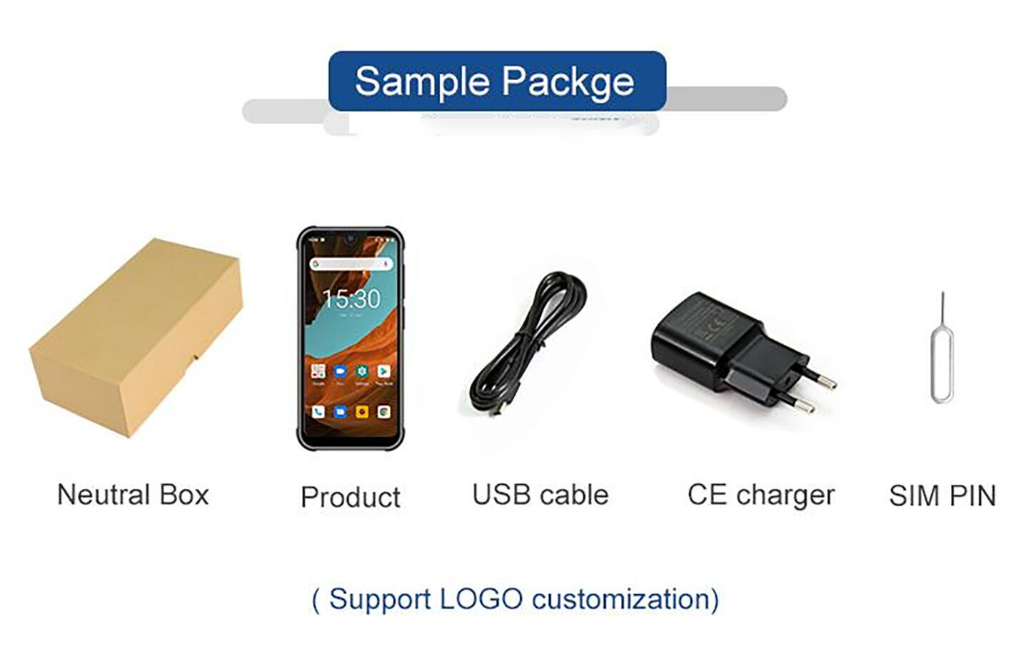 5.5inch Ip68 Rugged Phones Android 10.0 4gb+64gb Mobile Phones Rugged ...