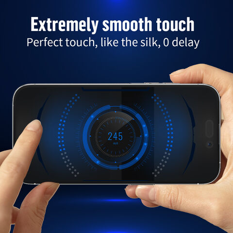 Receptor de Resina 3D Anti-polvo y Vidrio Templado con Aplicador e Herramientas de Instalación para iPhone 17 Pro Max 2026 al por Mayor
