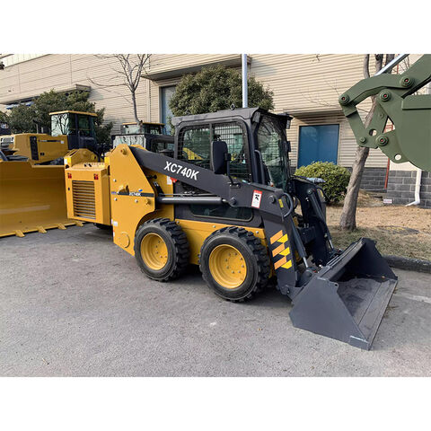 Xc-mg Xc740k 750kg 0.45cbm Small Skid Steer Loader With Fork