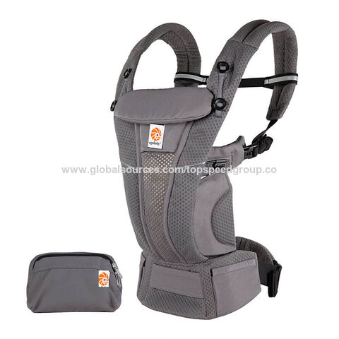 Egobaby portabebés Breeze, soporte tipo fular, correas para el hombro para recién nacidos, portabebés cómodo y transpirable