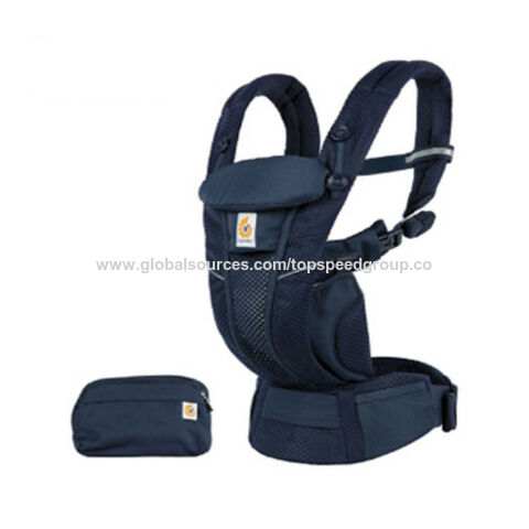 Egobaby portabebés Breeze, soporte tipo fular, correas para el hombro para recién nacidos, portabebés cómodo y transpirable