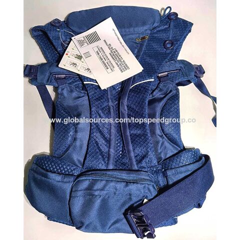 Egobaby portabebés Breeze, soporte tipo fular, correas para el hombro para recién nacidos, portabebés cómodo y transpirable